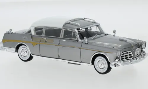 CMF Imperial Crown Ghia Limousine, grau/weiss, 1956, King Saud, 1:43, Online