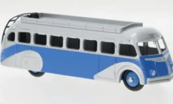 Dinky Toys / Atlas Isobloc Autocar, silber/blau,