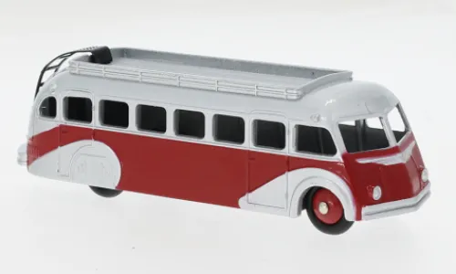 Dinky Toys / Atlas Isobloc Autocar, silber/rot, Discount