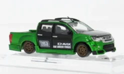 BM Creations Isuzu D-Max, grün, 2018, 1:64, Hot
