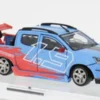 BM Creations Isuzu D-Max Low Rider Safty Car 1.9, blau/rot, 2018, 1:64, Sale