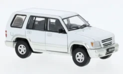 BM Creations Isuzu Trooper Big Horn, weiss/silber, 1998, 1:64, Outlet