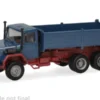Herpa Iveco Hauber, blau/dunkelrot, 1:87, Sale