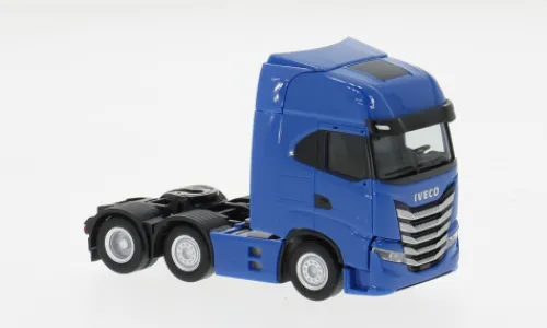 Herpa Iveco S-Way, blau, 1:87, Clearance