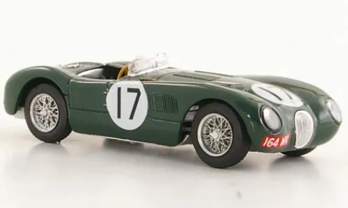 Brumm Jaguar C-Type, 24h Le Mans, 1953, #17, P.Walker/S.Moss, 1:43, Hot