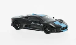Mini GT Jaguar C-X75, schwarz/blau, 2010, 1:64, New