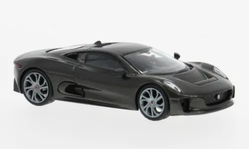 Mini GT Jaguar C-X75, schwarz, 2010, 1:64, Best