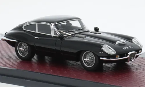 Matrix Jaguar E-Type Coombs Italsuisse Frua Coupe, schwarz, 1966, 1:43, Hot