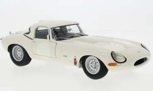 AUTOart Jaguar E-Type Lightweight, weiss, 1:18,