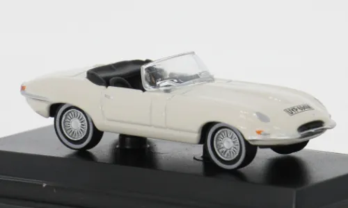 Oxford Jaguar E-Type, weiss, 1:76, Discount
