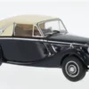 Oxford Jaguar MK V, dunkelblau/beige, 1:43,