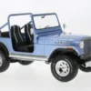 MCG Jeep CJ-7 Laredo, blau/Dekor, 1980, 1:18, Outlet