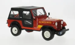 WhiteBox Jeep CJ-7 Renegade, rot, 1980, 1:24, New