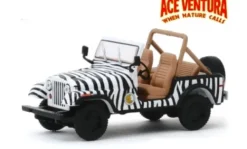 Greenlight Jeep CJ-7, weiss/schwarz, 1976, 1:43, Outlet