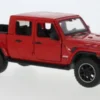 Motormax Jeep Gladiator Overland, rot, 2021, 1:24, Sale
