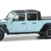 Greenlight Jeep Gladiator Rubicon, hellblau, 2023, 1:64, Outlet