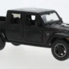 Motormax Jeep Gladiator Rubicon, schwarz, 2021, 1:24, Best