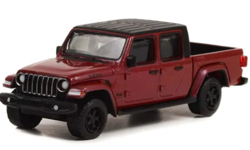 Greenlight Jeep Gladiator Willys, dunkelrot, 2021, 1:64, New