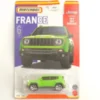 Matchbox Jeep Renegade, hellgrün, 1:64,