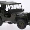 Welly Jeep Willys, oliv, U.S. Army, 1:18,