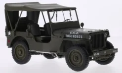 Welly Jeep Willys, oliv, U.S. Army, 1:18,