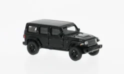 Micro City 87 Jeep Wrangler, schwarz, 2017, 1:87, Hot
