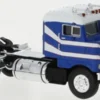 Brekina Kenworth Bullnose, blau/weiss, 1950, 1:87, Outlet