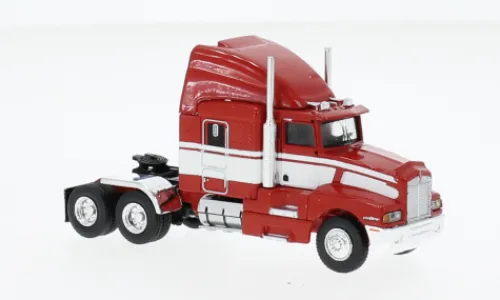 Brekina Kenworth T 600, rot/weiss, 1984, 1:87,