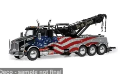 IXO America Kenworth T880 Wrecker, schwarz/Dekor, 1:43, Hot