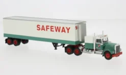 Brekina Kenworth W 900 Koffer-SZ, 1977, Safeway, 1:87, Discount
