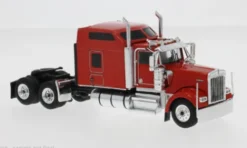 IXO Kenworth W900 Sleeper Cab, rot, 1990, 1:64,