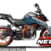 Maisto KTM 390 Duke, blau/grau, 1:18, Hot