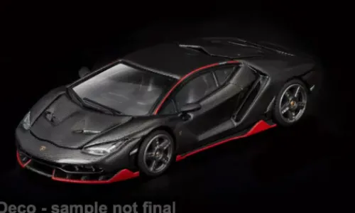 Pop Race Lamborghini Centenario, carbon/rot, 1:64, Online
