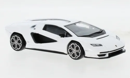 Bburago Lamborghini Countach LPI 800-4, weiss, 1:43, Best