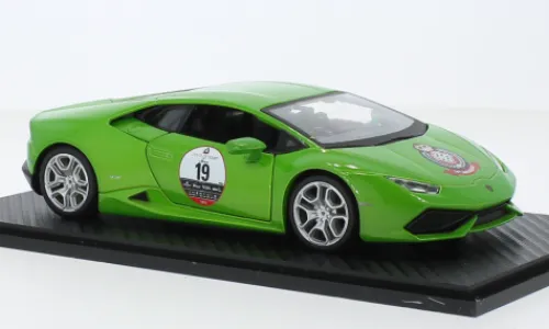 Bburago Lamborghini Huracan Performante, hellgrün, 2019, Zoute Grand Prix, 1:24, Best
