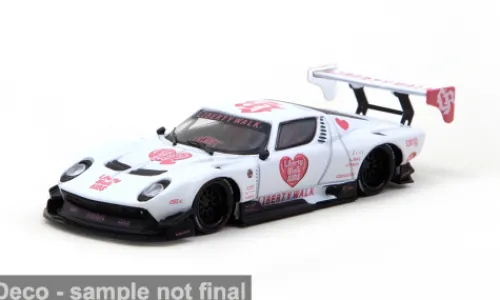 Tarmac Works Lamborghini Miura LB-Silhouette Works Kids, weiss/rot, 2026, 1:64, Discount