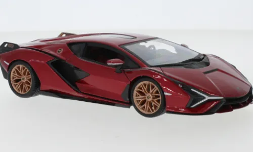 Bburago Lamborghini Sian FKP 37, rot, 1:24, Hot