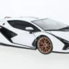 Bburago Lamborghini Sian FKP 37, weiss/schwarz, 2019, 1:18, Clearance