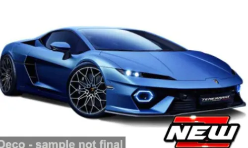 Bburago Lamborghini Temerario, blau, 1:43, Best
