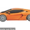 Maisto Lamborghini Temerario, orange, 1:64, New