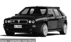 IXO Lancia Delta HF integrale EVO, schwarz/Dekor, 1992, 1:43, Online