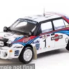 Tarmac Works Lancia Delta HF Integrale, Safari Rally, 1992, Martini Racing, #1, J.Kankkunen/J.Piironen, 1:64, Best