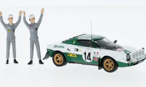 IXO Lancia Stratos HF, Rallye WM, Rallye Monte Carlo, 1975, #14, S.Munari/M.Mannucci, 1:43, Outlet
