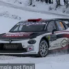 IXO Lancia Ypsilon Rally2 HF Integrale, Rallye Monte Carlo, 2026, #21, Y.Rossel/A.Dunand, 1:43,