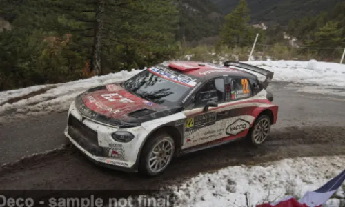 IXO Lancia Ypsilon Rally2 HF Integrale, Rallye Monte Carlo, 2026, #22, N.Gryazin/K.Aleksandrov, 1:18, Outlet