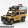 Mini GT Land Rover Defender 90, Camel Trophy, Camel Trophy Borneo, 1985, Camel Trophy Team Brazil, Camel Trophy, 1:64,