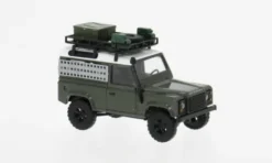 Busch Land Rover Defender 90, dunkeloliv, 1983, 1:87, Hot