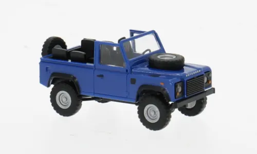 Busch Land Rover Defender 90, dunkeltürkis/schwarz, 1983, 1:87, Discount
