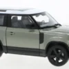 Welly Land Rover Defender, hellgrün/weiss, 2020, 1:24,
