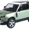 Oxford Land Rover Defender 90 (L663), hellgrün/weiss, 2020, 1:76,